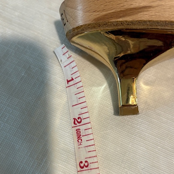 Casadei Transparent and Gold Mules - Picture 6 of 6